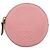 Monedero de cuero para mujer Loewe Anagram Rosa