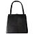 Autre Marque Sac à main vintage en cuir texturé noir