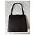 Autre Marque Sac à main vintage en cuir texturé noir - vue 3