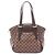 Borsa a Spalla Verona MM Louis Vuitton Marrone Damier ebene