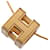 Hermès Hermes Cage d'H H-Cube Necklace Golden  - view 2