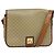 Céline Celine Vintage Macadam Canvas and Leather Beige