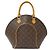 Borsa Ellipse MM in tela Monogram Louis Vuitton Marrone Monogramma