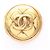 Spilla Placcata Oro Chanel Coco Mark D'oro