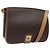 Céline Celine Vintage Macadam Canvas and Leather Marron