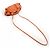 Loewe Anagram 2-Wege Ledertasche Orange - Ansicht 8