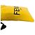 Borsa a spalla in pelle gialla Fendi Giallo - vista 8