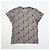 Camiseta Marc Jacobs Gris con Estampado Pin-up de Algodón Multicolor - vista 3