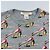 Camiseta Marc Jacobs Gris con Estampado Pin-up de Algodón Multicolor - vista 7