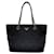 Borsa Tote Prada Chain in Nylon Nero - vista 2