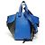 Bolso de cuero Hammock Loewe 2 en 1 Azul