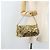 Borsa a Spalla Miu Miu in Paillettes Dorate Auth LNZ632 - vista 22