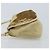 Borsa a Spalla Miu Miu in Paillettes Dorate Auth LNZ632 - vista 4