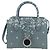 Bulgari BVLGARI x JoJo's Bizarre Adventure Alba Killer Queen Pelle 2way Auth 167094SM Argento Blu chiaro - vista 13