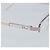 Gafas Christian Dior de plástico rosa Auth BSZ427 - vista 8