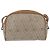 Christian Dior Bolso de hombro de lona de panal PVC beige dorado Auth ARZ525 - vista 2