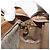 Christian Dior Bolso de hombro de lona de panal PVC beige dorado Auth ARZ525 - vista 20