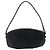 Borsa a Spalla Gancini in Camoscio Nero e Argento di Salvatore Ferragamo Auth gh1993 - vista 2