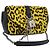 Borsa a catena Cassandra SAINT LAURENT in pelle Harako Gialla Argento Auth YKZ569A Giallo