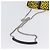 Borsa a catena Cassandra SAINT LAURENT in pelle Harako Gialla Argento Auth YKZ569A Giallo - vista 7