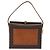 Céline Borsa a Spalla in Tela Macadam CELINE in Pelle PVC Marrone Oro Auth BSZ507 D'oro - vista 13