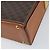 Céline Borsa a Spalla in Tela Macadam CELINE in Pelle PVC Marrone Oro Auth BSZ507 D'oro - vista 15