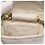 CHANEL Minimini Matelassé 7 Pouch Pelle Bianco Oro CC Auth LNZ849 D'oro - vista 11
