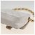 CHANEL Minimini Matelassé 7 Pouch Pelle Bianco Oro CC Auth LNZ849 D'oro - vista 15