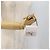 CHANEL Minimini Matelassé 7 Pouch Pelle Bianco Oro CC Auth LNZ849 D'oro - vista 19
