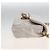 CHANEL Minimini Matelassé 7 Pouch Pelle Bianco Oro CC Auth LNZ849 D'oro - vista 4