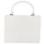 FENDI Handtasche aus Leder 2-in-1 Weiß Silber Authentisch LNZ694 - Ansicht 2