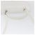 FENDI Handtasche aus Leder 2-in-1 Weiß Silber Authentisch LNZ694 - Ansicht 7