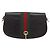 Borsa a spalla in pelle Sherry Line Horsebit Web GUCCI marrone scuro oro Auth ep13957 D'oro - vista 13