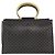 Céline Borsa a mano in tela Macadam CELINE in pelle PVC nera e oro Auth LNZ872A Nero D'oro - vista 13
