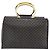 Céline Borsa a mano in tela Macadam CELINE in pelle PVC nera e oro Auth LNZ872A Nero D'oro - vista 2
