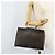Céline Borsa a mano in tela Macadam CELINE in pelle PVC nera e oro Auth LNZ872A Nero D'oro - view 22