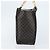 Céline Borsa a mano in tela Macadam CELINE in pelle PVC nera e oro Auth LNZ872A Nero D'oro - vista 4
