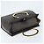 Céline Borsa a mano in tela Macadam CELINE in pelle PVC nera e oro Auth LNZ872A Nero D'oro - vista 6