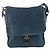 Borsa a Spalla PRADA in Nylon Blu Navy Argento Autentica LNZ603 - vista 13