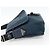 Borsa a Spalla PRADA in Nylon Blu Navy Argento Autentica LNZ603 - vista 3