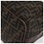 FENDI Borsa Vanity in Tela Zucca Nera Marrone Auth ep13903 Nero - vista 15
