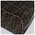 FENDI Borsa Vanity in Tela Zucca Nera Marrone Auth ep13903 Nero - vista 17