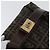 FENDI Borsa Vanity in Tela Zucca Nera Marrone Auth ep13903 Nero - vista 7