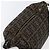FENDI Borsa Vanity in Tela Zucca Nera Marrone Auth ep13903 Nero - vista 9