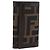 FENDI Zucca Canvas Key Case Black Brown Auth am11078A