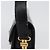 Borsa a mano GUCCI in pelle nera e oro Auth ep13892 Nero D'oro - vista 4