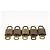 LOUIS VUITTON Set di 5 Lucchetti in metallo Oro LV Auth 173293 D'oro - vista 5