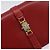 Céline Borsa a Spalla in Pelle Rossa e Oro Auth AMZ004A Rosso D'oro - vista 17