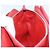 Céline Borsa a Spalla in Pelle Rossa e Oro Auth AMZ004A Rosso D'oro - vista 20