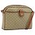 Céline Borsa a Spalla in Tela Macadam CELINE PVC Beige Oro Auth LNZ711 D'oro